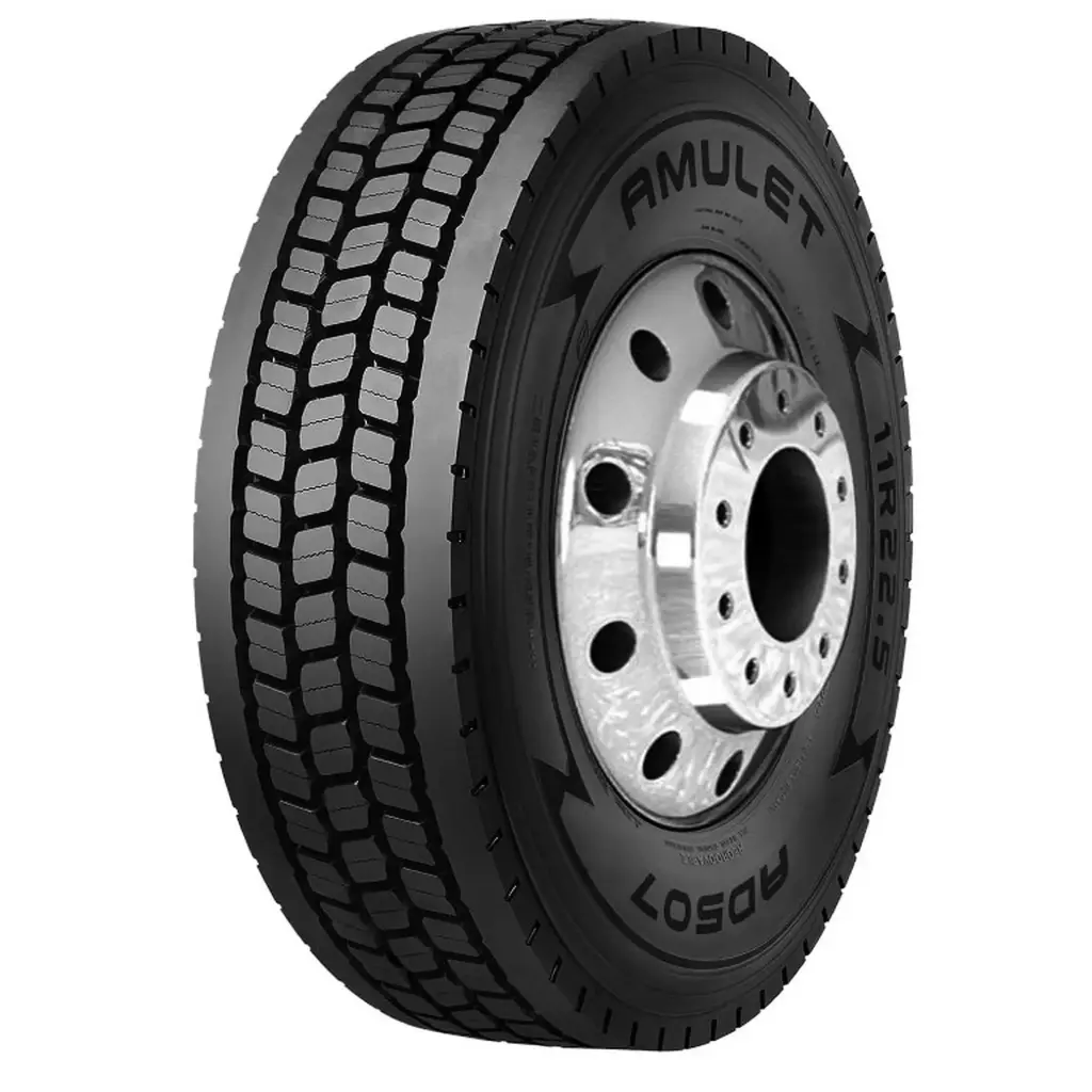 AMULET DRIVE TIRE AD507 CLOSED SHOULDER | 11R24.5 16PR L 149/146